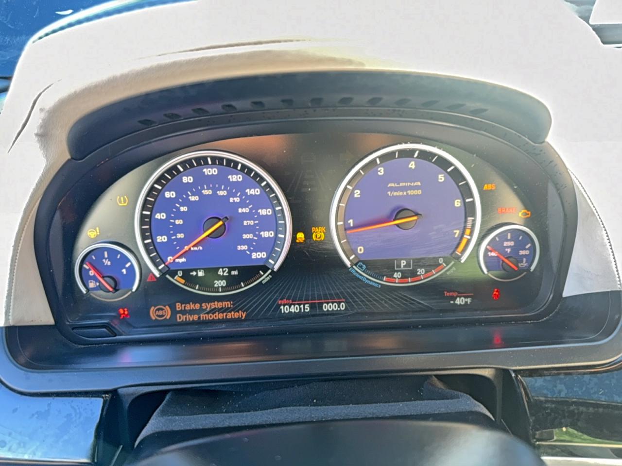 2014 Bmw Alpina B7 Green vin: WBAYF8C54EDS17443