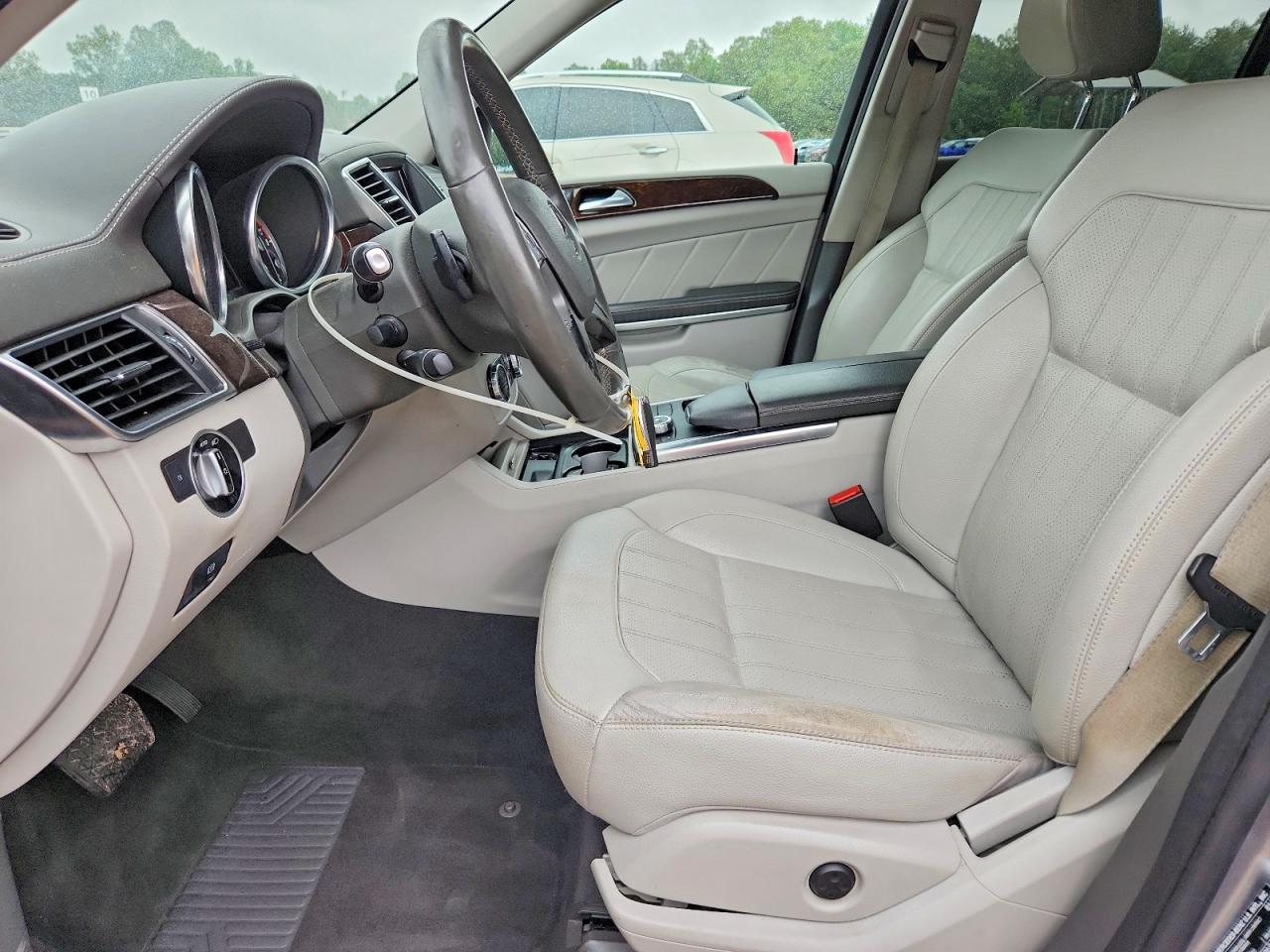 2014 Mercedes-benz Gl 450 4matic Silver vin: 4JGDF7CE3EA353832
