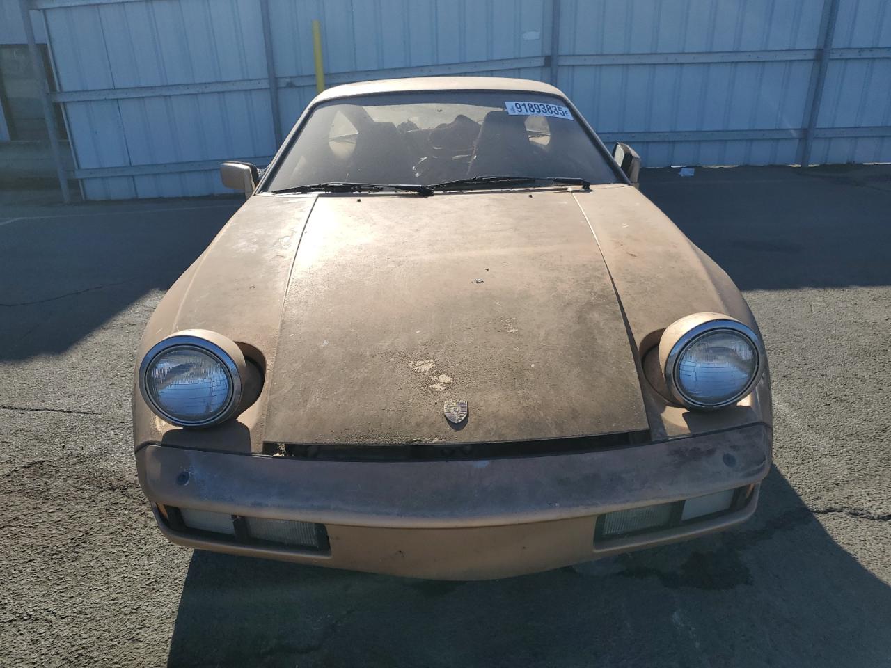 1979 Porsche 928 Gold vin: 9289201367
