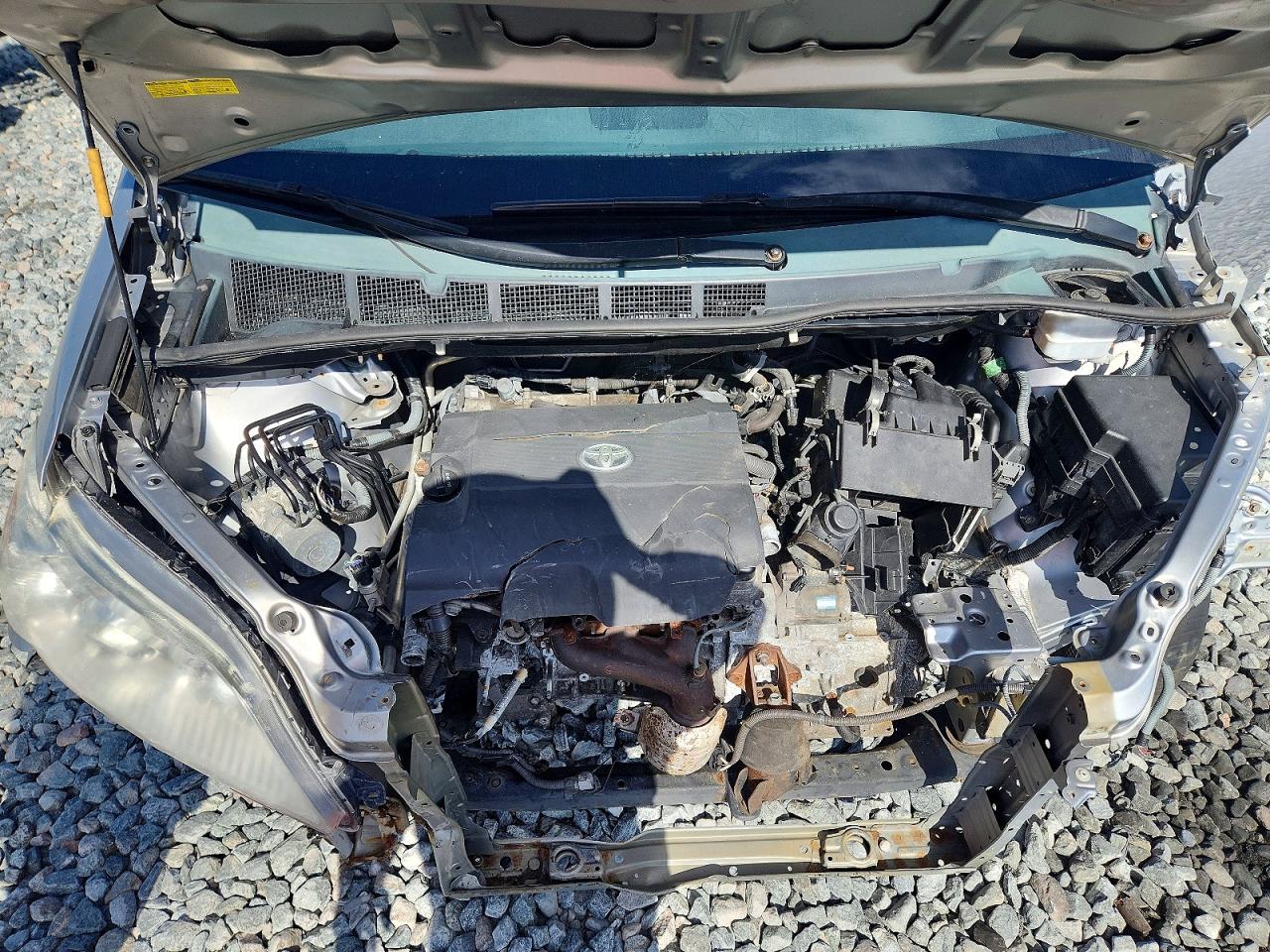 2015 Toyota Sienna Sport Silver vin: 5TDXK3DC4FS598694