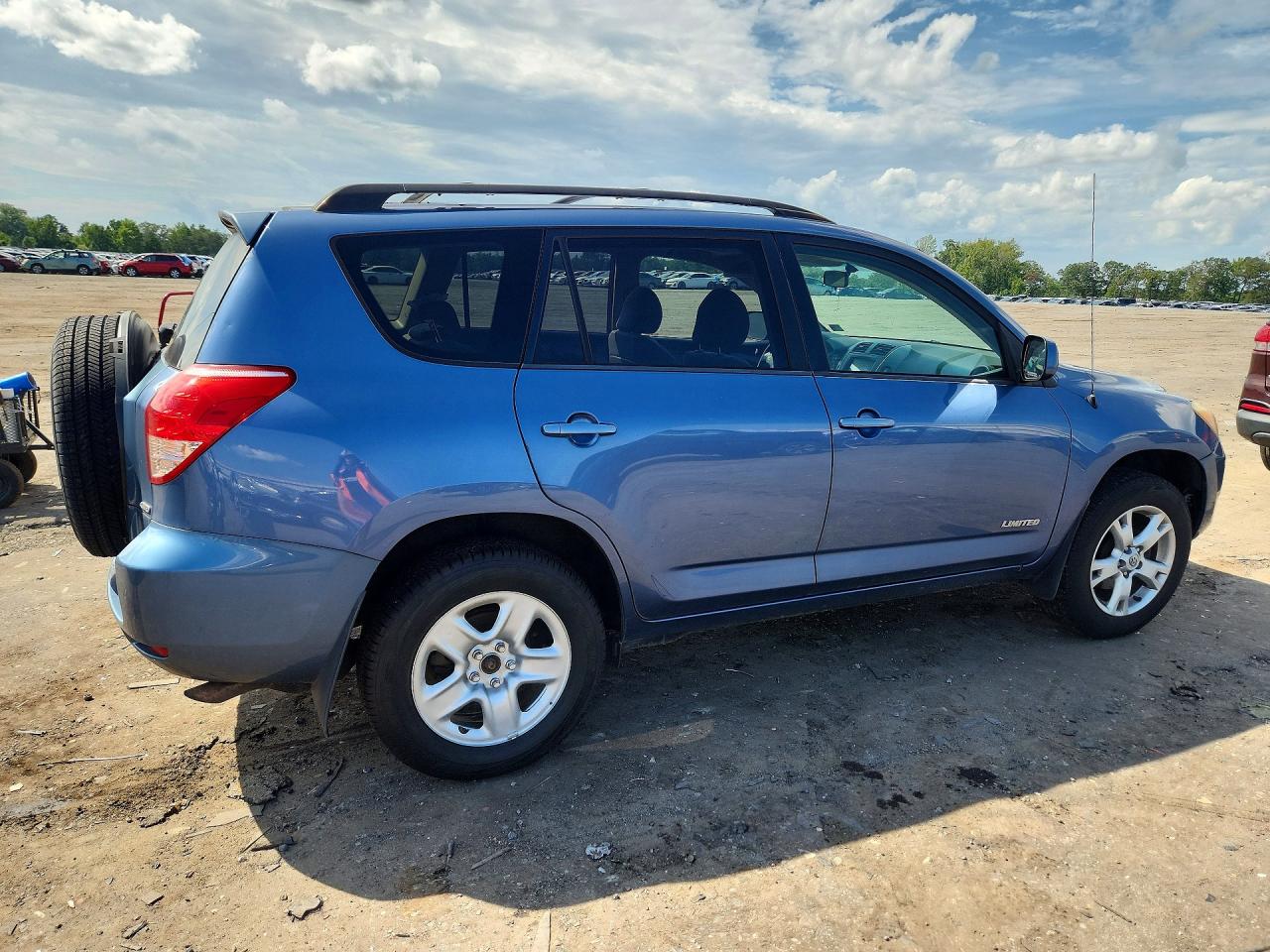 2007 Toyota Rav4 Limited Blue vin: JTMBK31V575012852