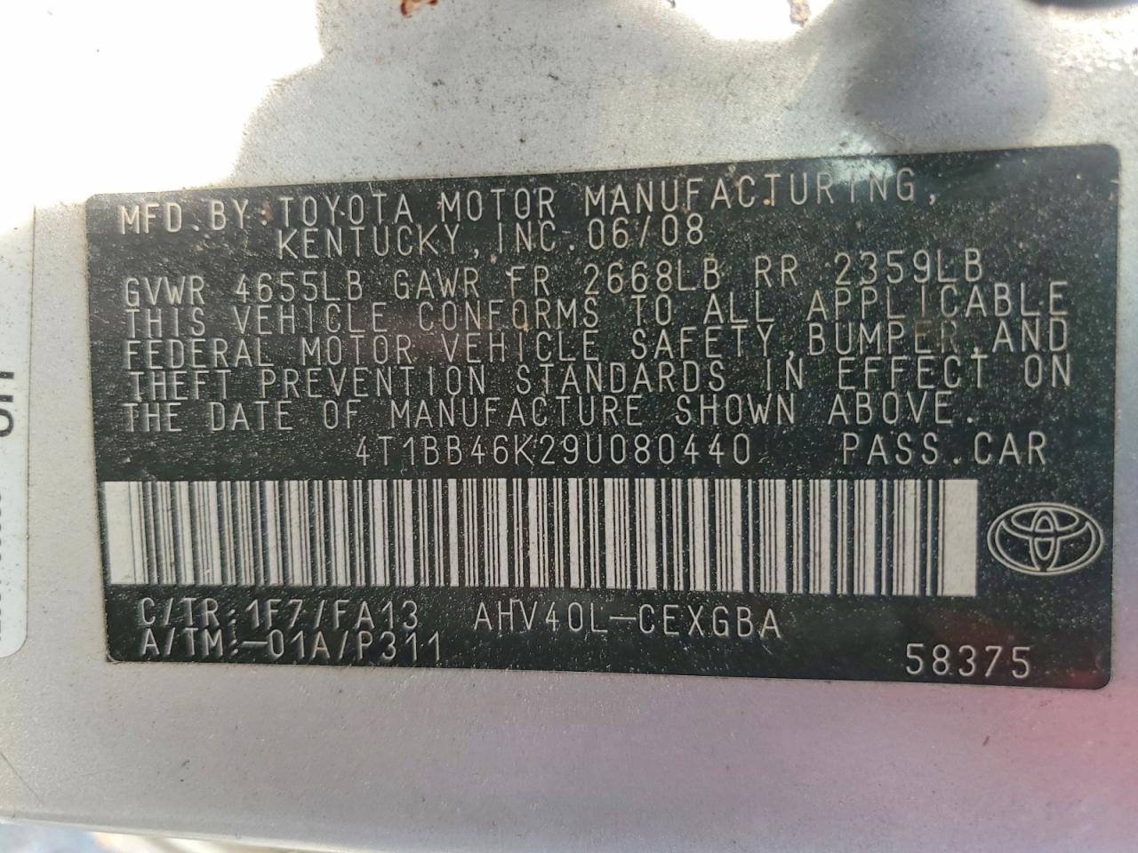 2009 Toyota Camry Hybrid Silver vin: 4T1BB46K29U080440