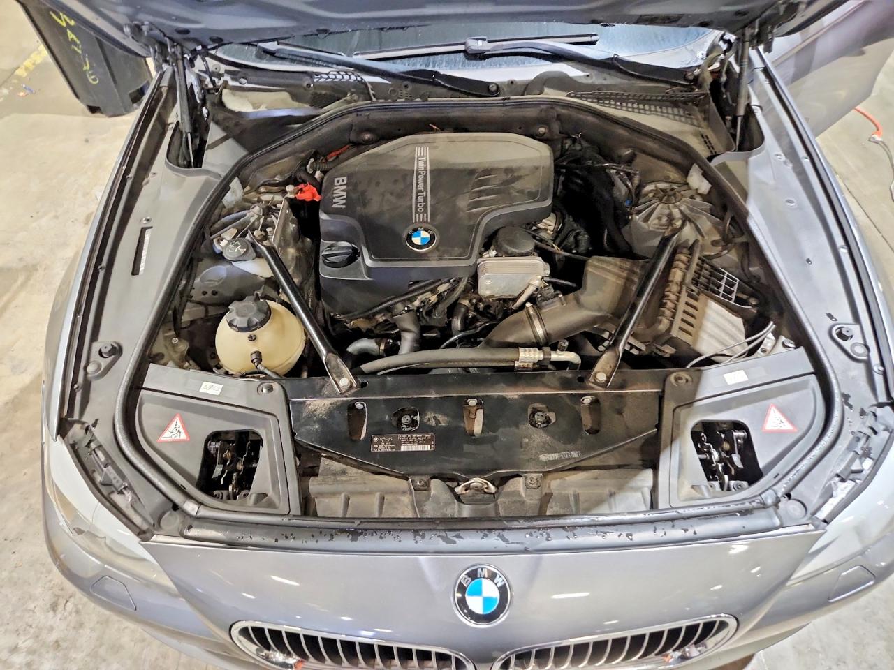 2013 Bmw 528 I Gray vin: WBAXG5C53DDY36685