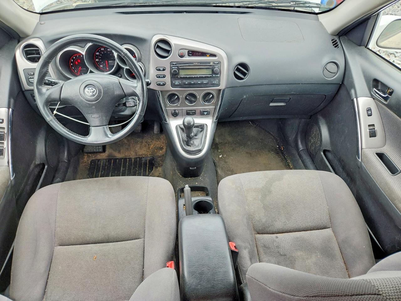 2008 Toyota Matrix Xr White vin: 2T1KR32E78C699704