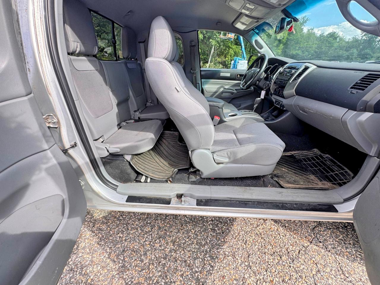 2012 Toyota Tacoma V6 Gray vin: 5TFUU4EN1CX037300