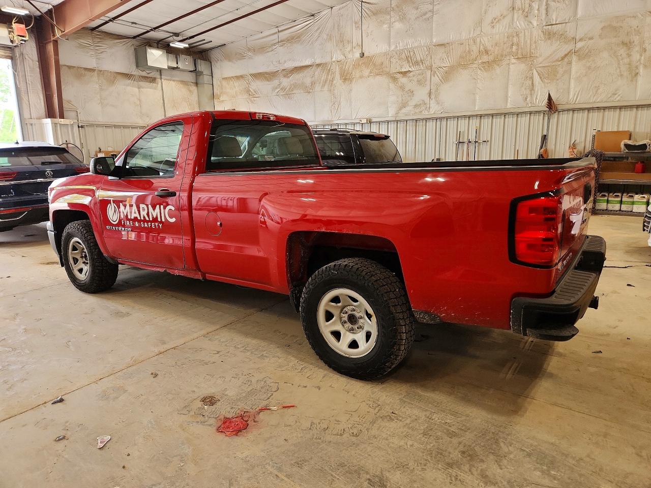 2014 Chevrolet Silverado C1500 Red vin: 1GCNCPEH0EZ260910