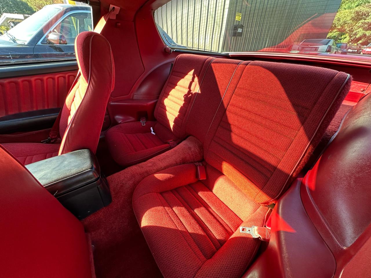 1988 Chevrolet Camaro Burgundy vin: 1G1FP21F1JL138014