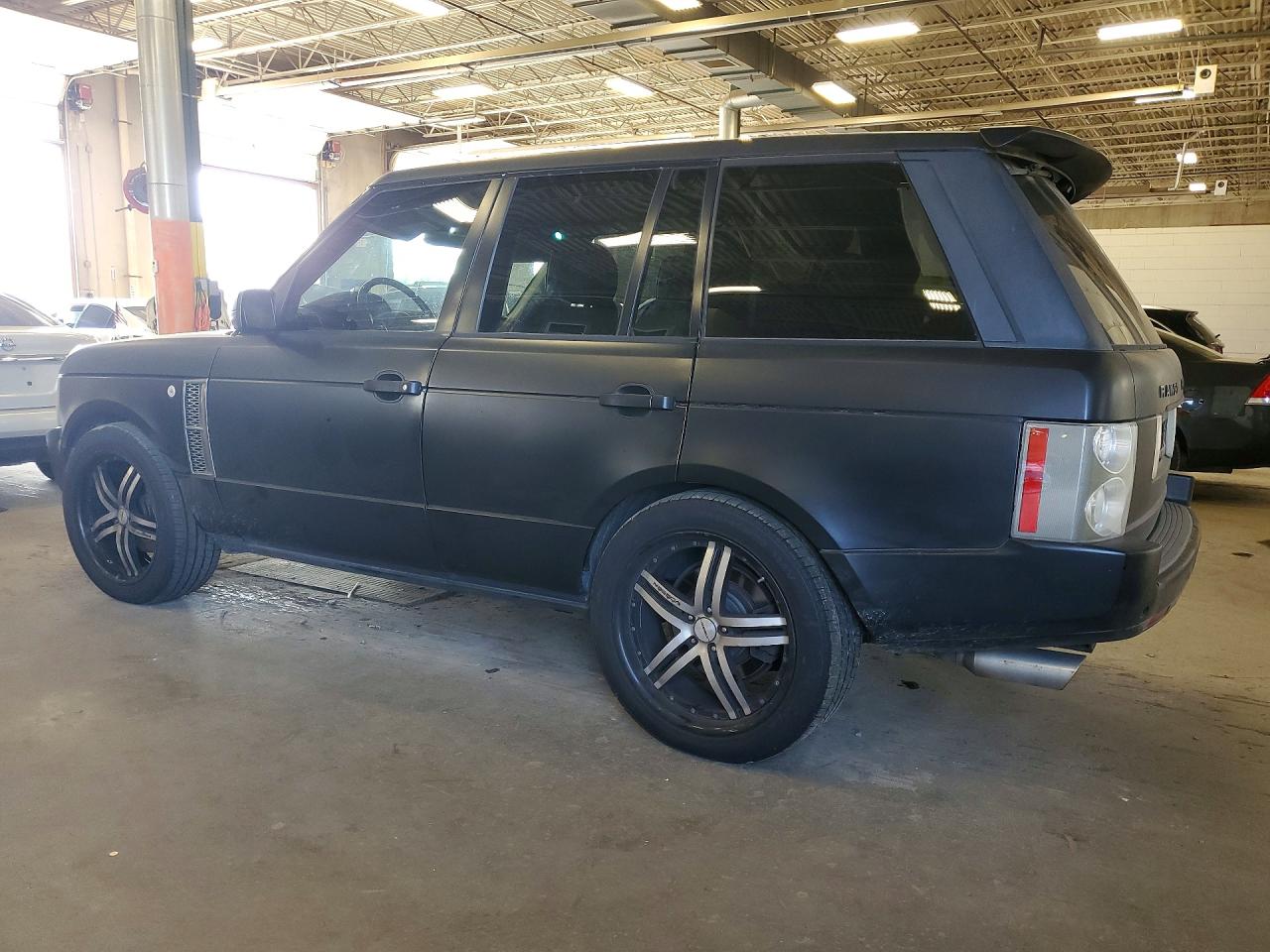 2007 Land Rover Range Rover Supercharged Черный vin: SALMF13427A241334