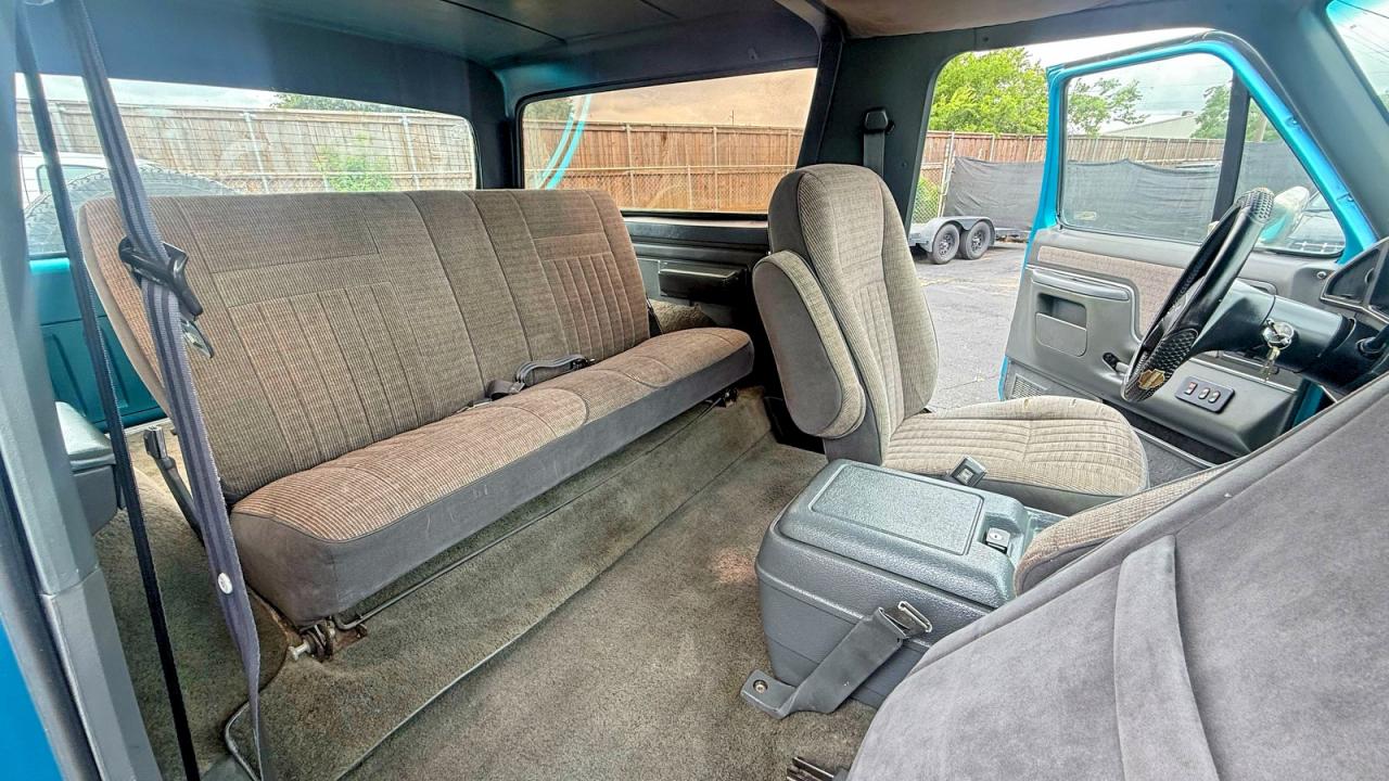 1990 Ford Bronco U100 Blue vin: 1FMEU15H7LLB17409