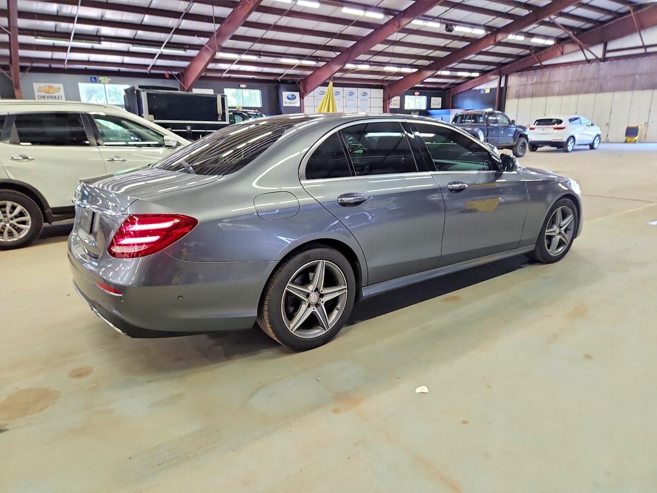 2017 Mercedes-benz E 300 4matic Gray vin: WDDZF4KB9HA030976