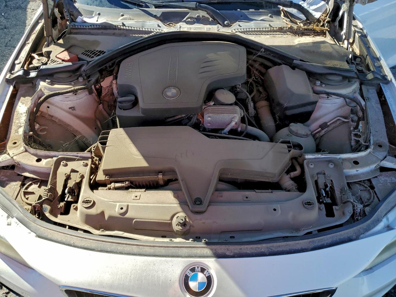 2015 Bmw 428 I Gran Coupe Sulev White vin: WBA4A9C53FGL85187