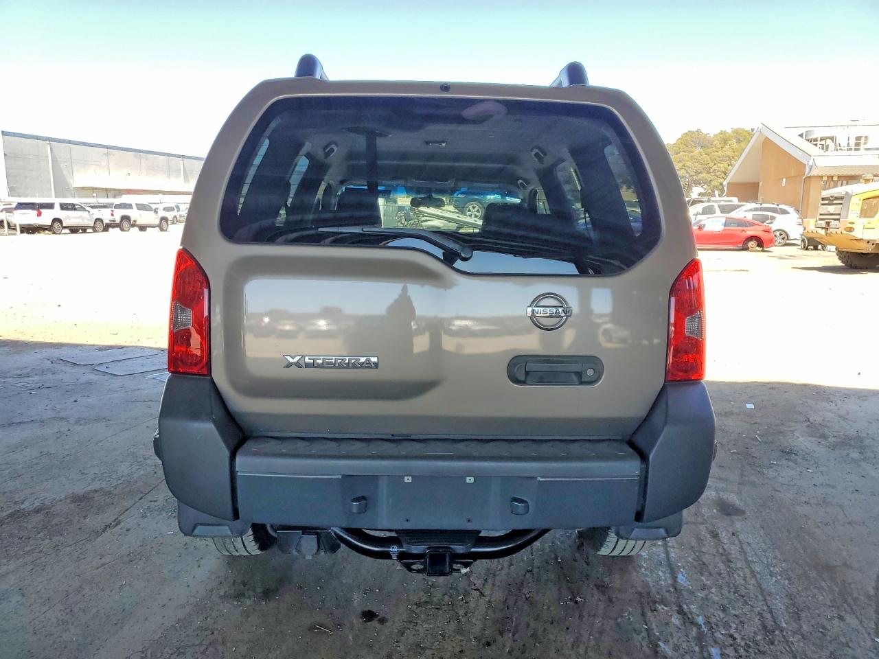 2007 Nissan Xterra X Brown vin: 5N1AN08W27C525399
