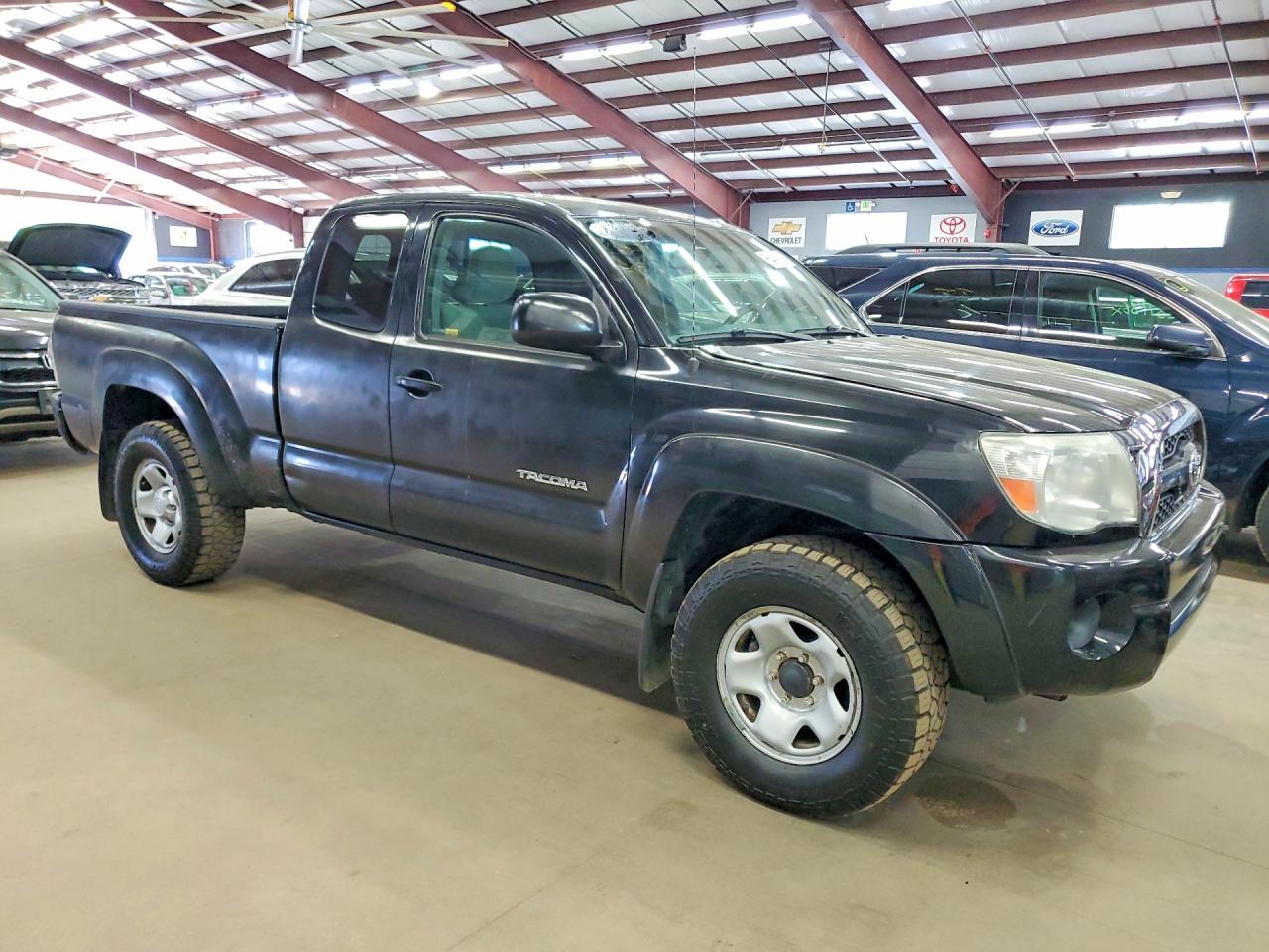 2011 Toyota Tacoma Access Cab Black vin: 5TFUX4EN5BX006489