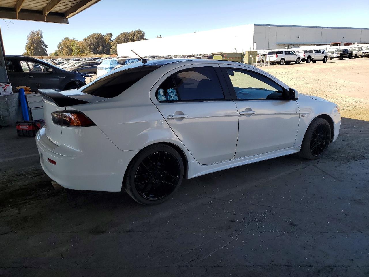 2013 Mitsubishi Lancer Es/es Sport White vin: JA32U2FU9DU023700