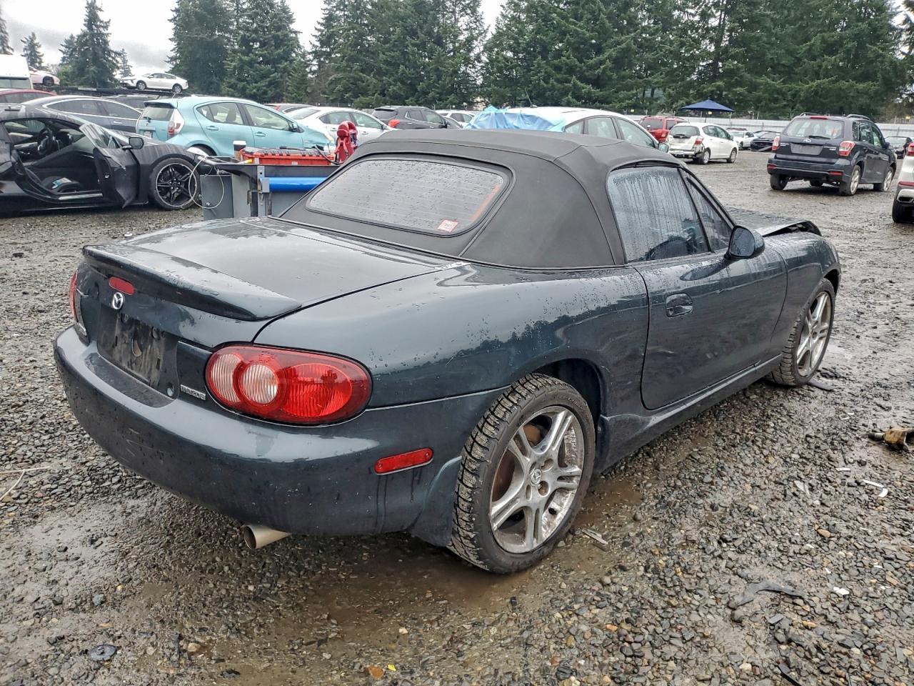2005 Mazda Mx-5 Miata Base Charcoal vin: JM1NB353750414159