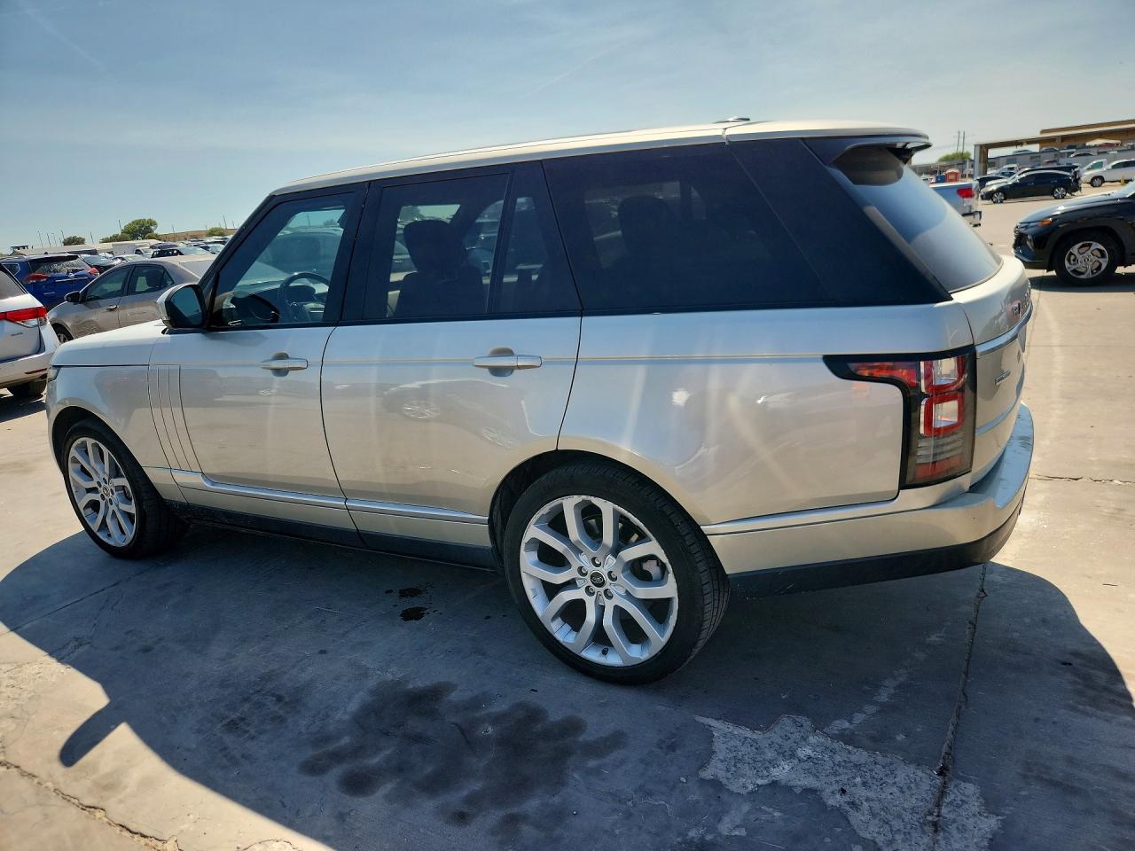 2014 Land Rover Range Rover Supercharged Beige vin: SALGS2EF8EA130569