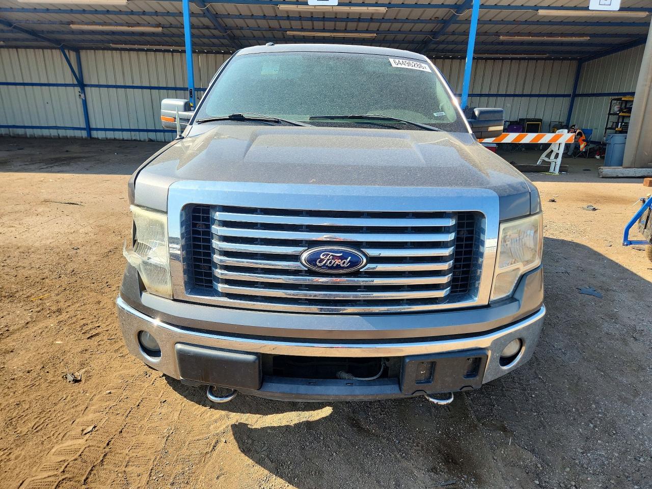 2012 Ford F150 Supercrew Gray vin: 1FTFW1ET5CFC12895
