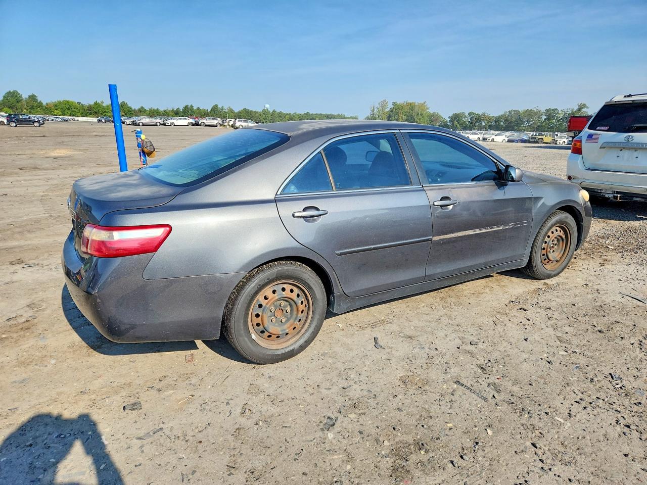 2007 Toyota Camry Le Gray vin: 4T1BE46K07U634515