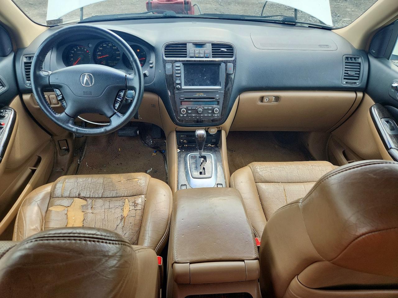 2006 Acura Mdx Touring White vin: 2HNYD18906H541645