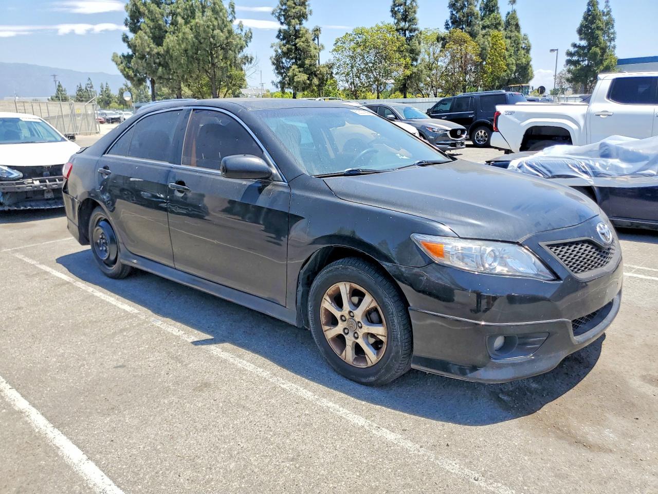 2011 Toyota Camry Se Black vin: 4T1BF3EK4BU156424