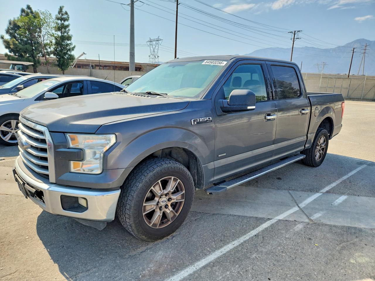 2015 Ford F150 Supercrew Gray vin: 1FTEW1CG6FFA10962