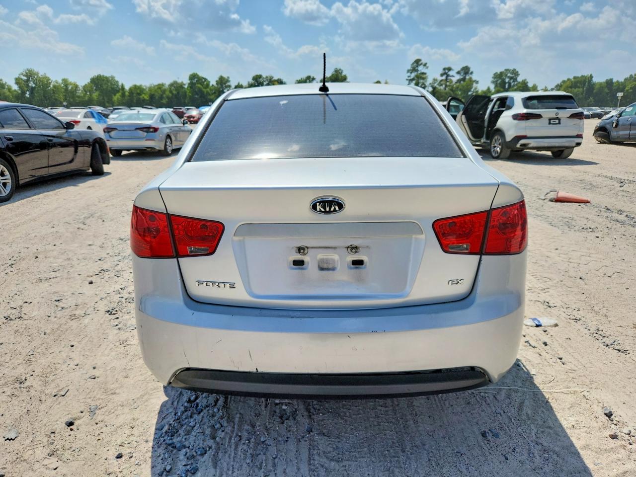 2011 Kia Forte Ex Silver vin: KNAFU4A20B5449431