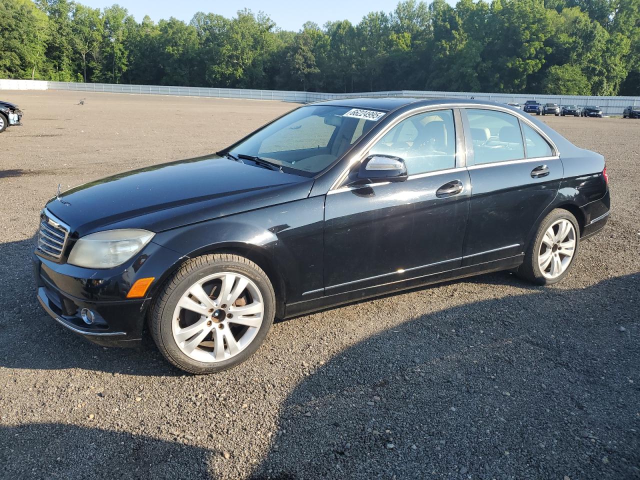 2008 Mercedes-benz C 300 4matic Black vin: WDDGF81X98F165566