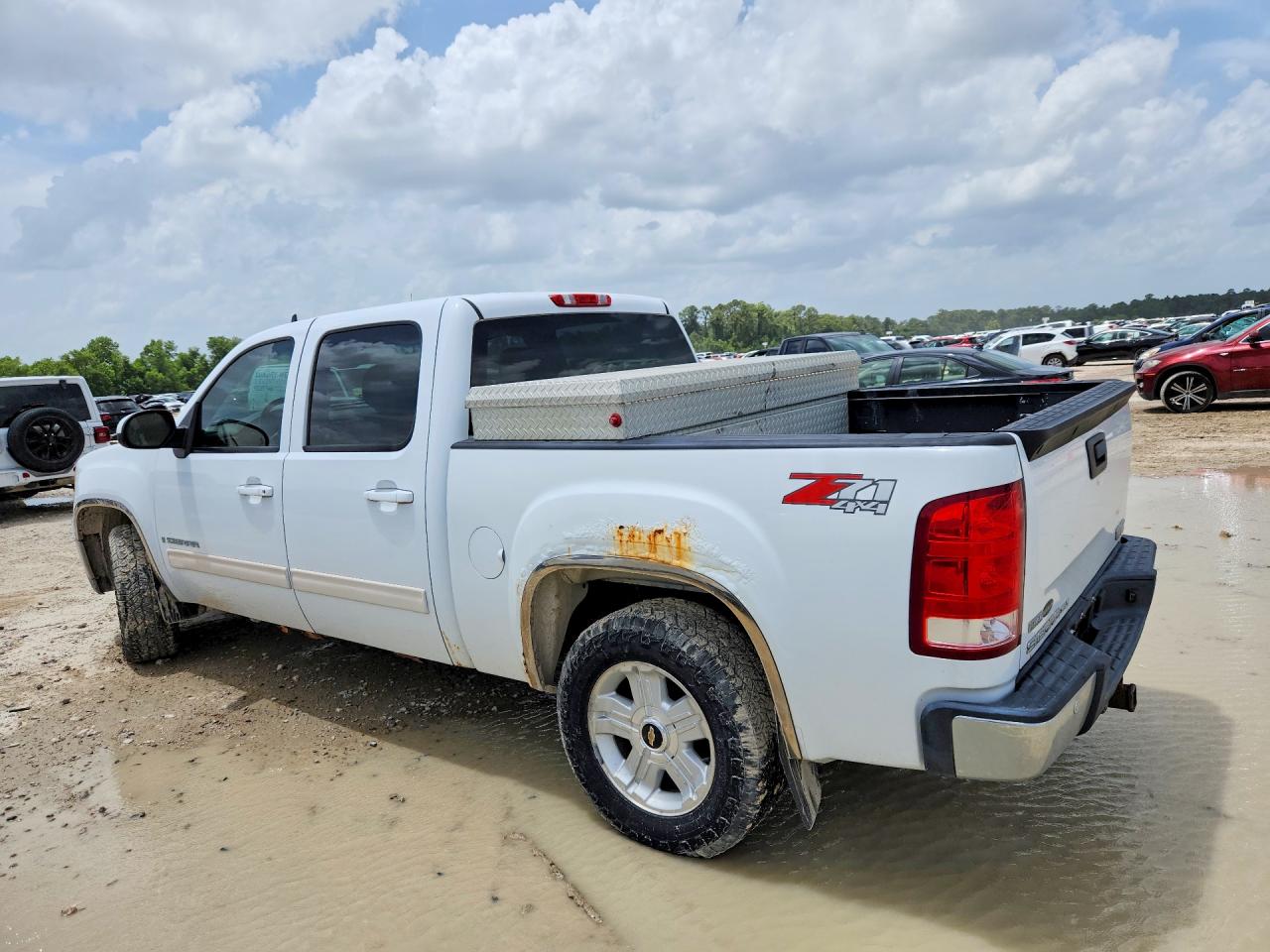 2007 Gmc New Sierra K1500 White vin: 2GTEK133771689710