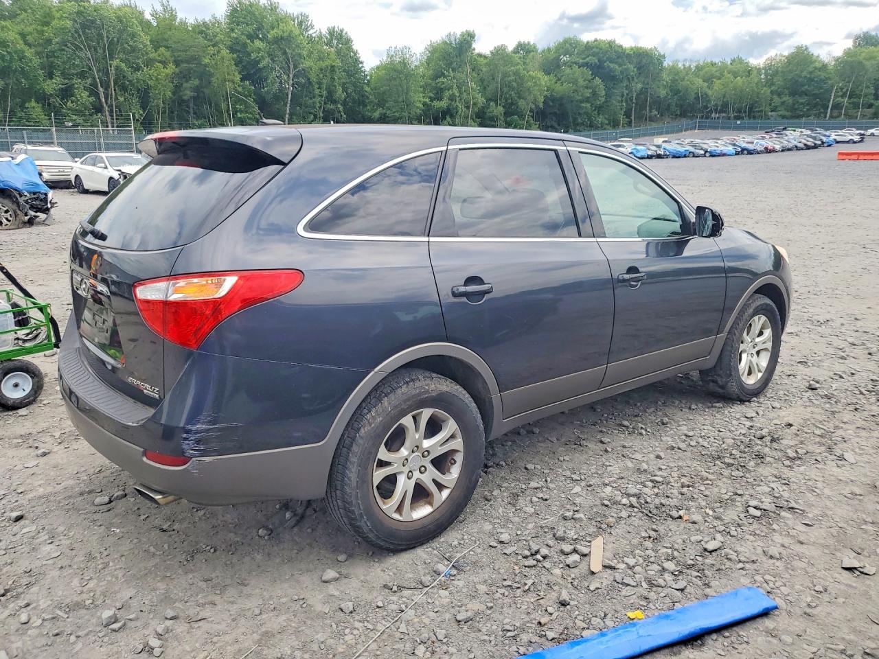 2007 Hyundai Veracruz Gls Charcoal vin: KM8NU73C87U012825