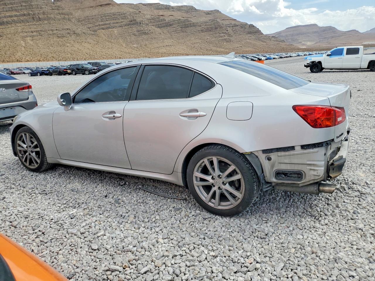 2007 Lexus Is 250 Base Silver vin: JTHBK262075043546