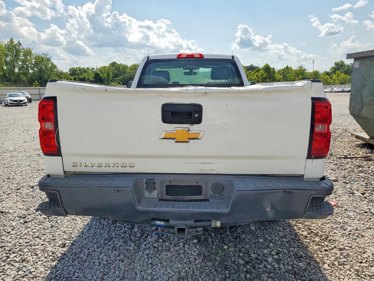 2015 Chevrolet Silverado C1500 Белый vin: 1GCNCPEHXFZ293950