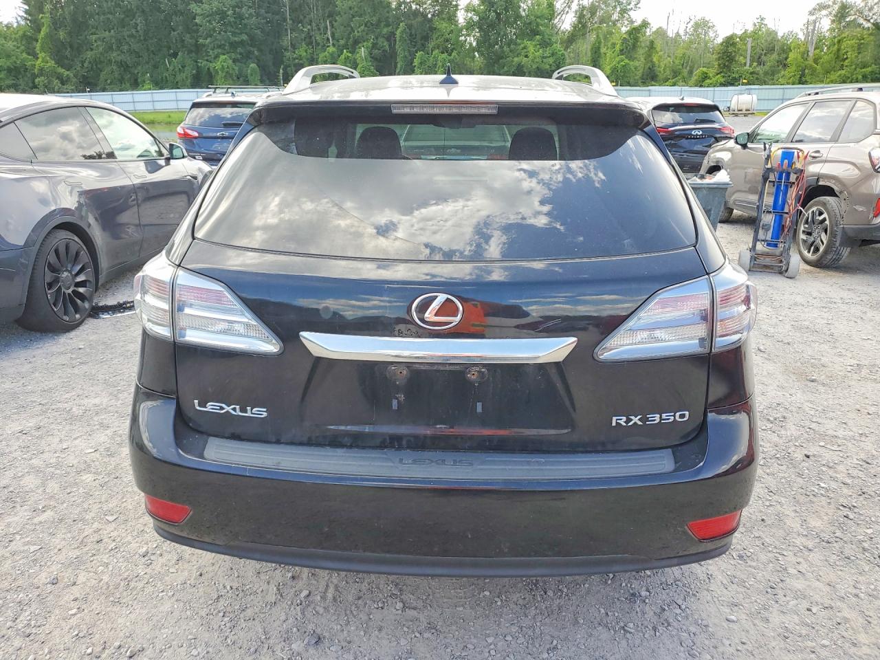 2010 Lexus Rx 350 Black vin: 2T2BK1BA5AC032556