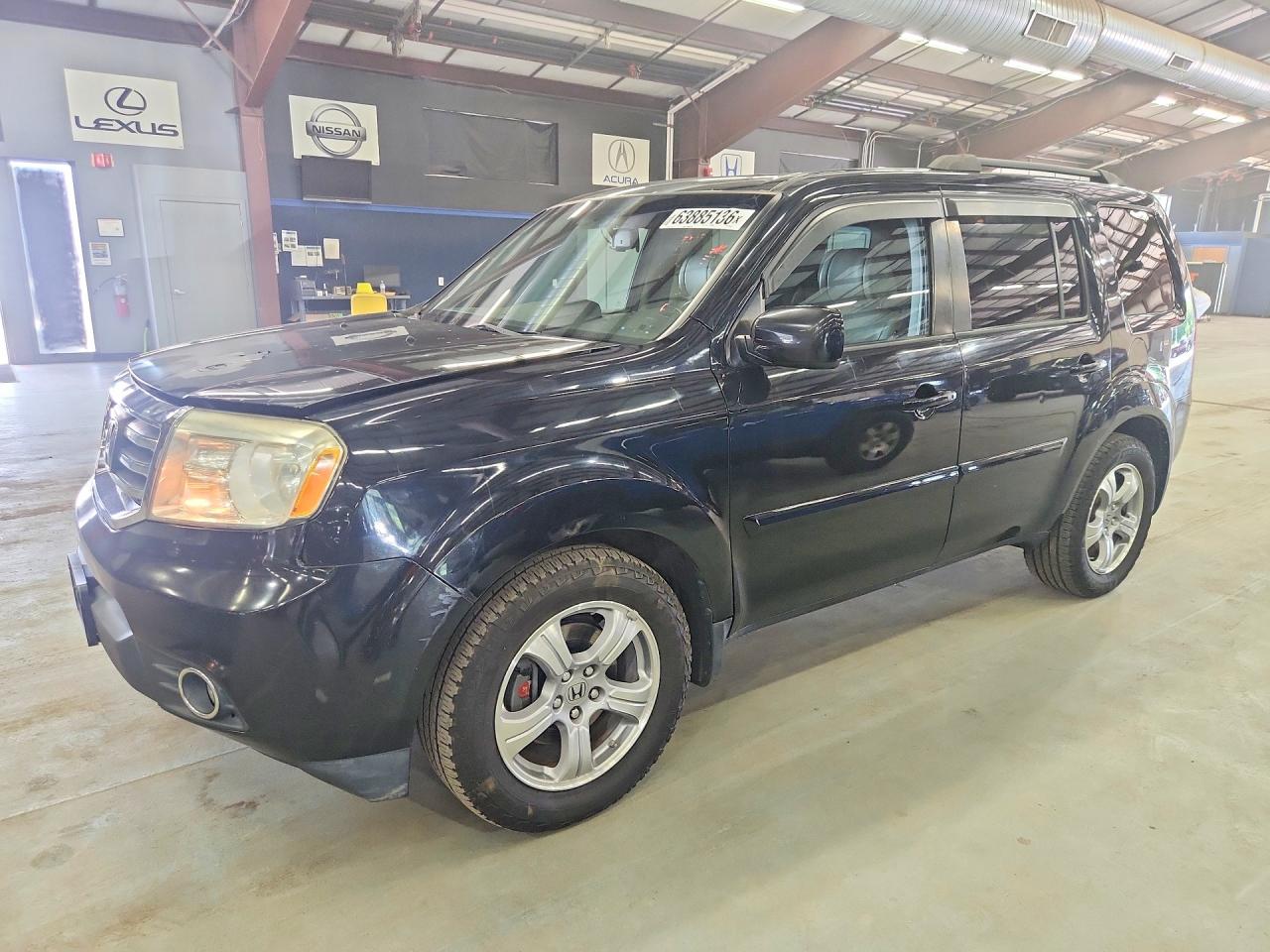 2015 Honda Pilot Exl Черный vin: 5FNYF4H50FB030263