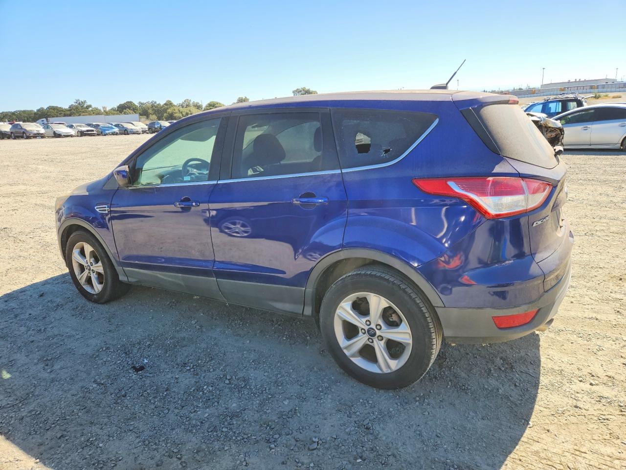 2014 Ford Escape Se Синий vin: 1FMCU0GX0EUC94094