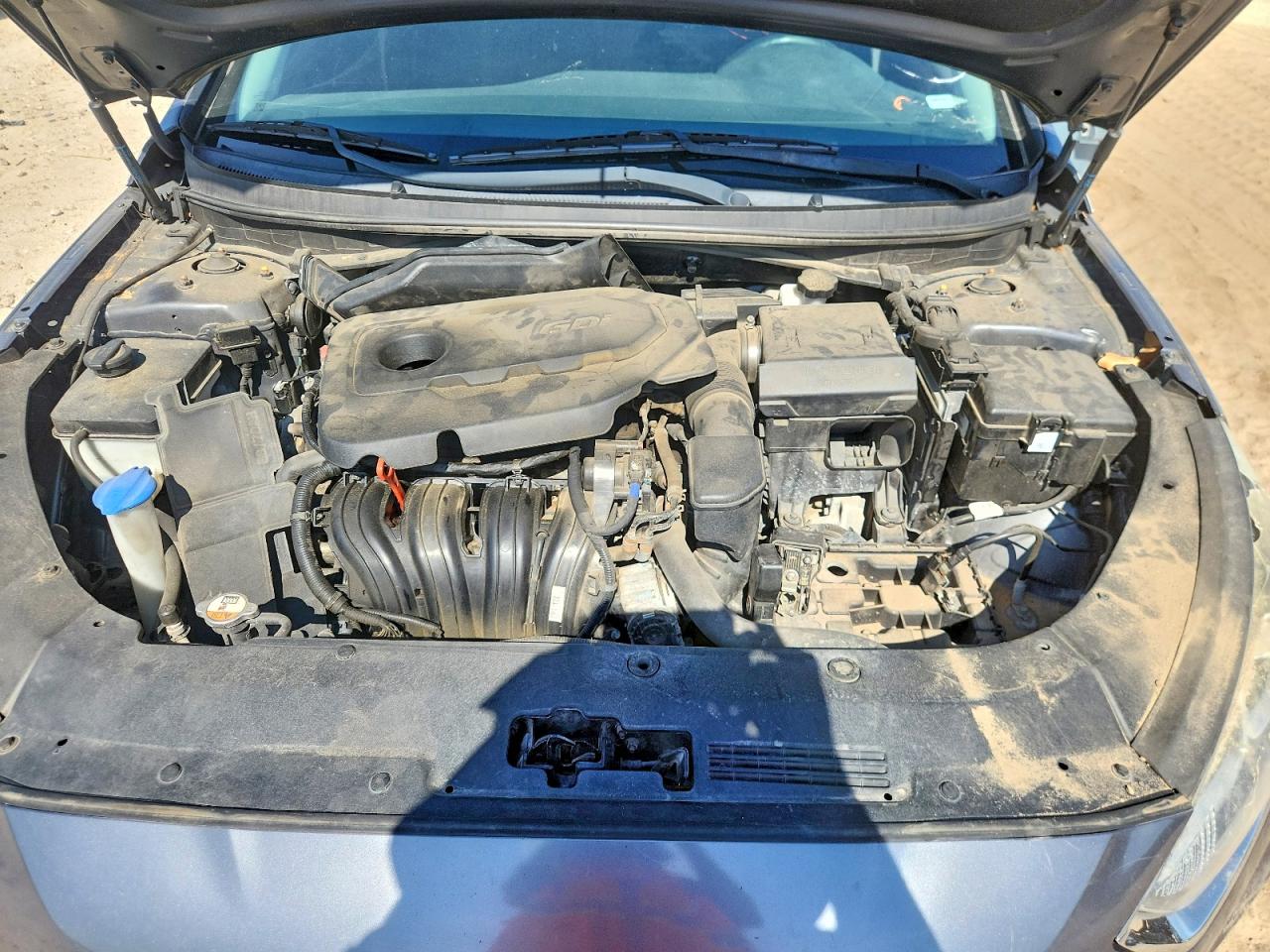 2018 Hyundai Sonata Sel Серый vin: 5NPE34AF5JH624825