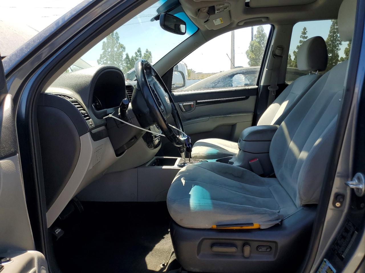 2009 Hyundai Santa Fe Se Gray vin: 5NMSH13E29H235527