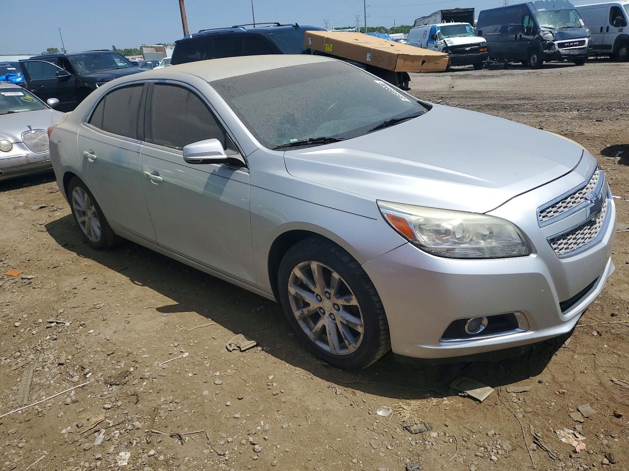 2013 Chevrolet Malibu Ltz Silver vin: 1G11H5SA4DF260574