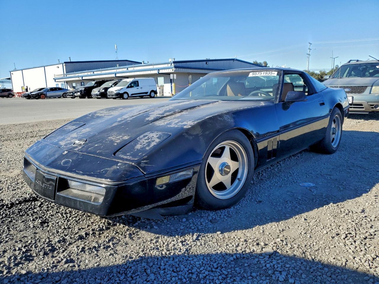1984 Chevrolet Corvette Black vin: 1G1AY0781E5139811