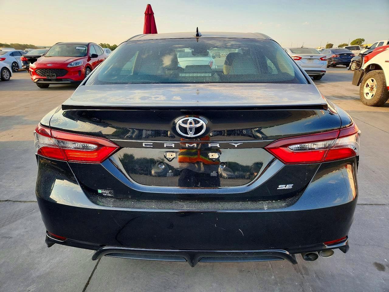 2023 Toyota Camry Se Black vin: 4T1G11AK3PU723566