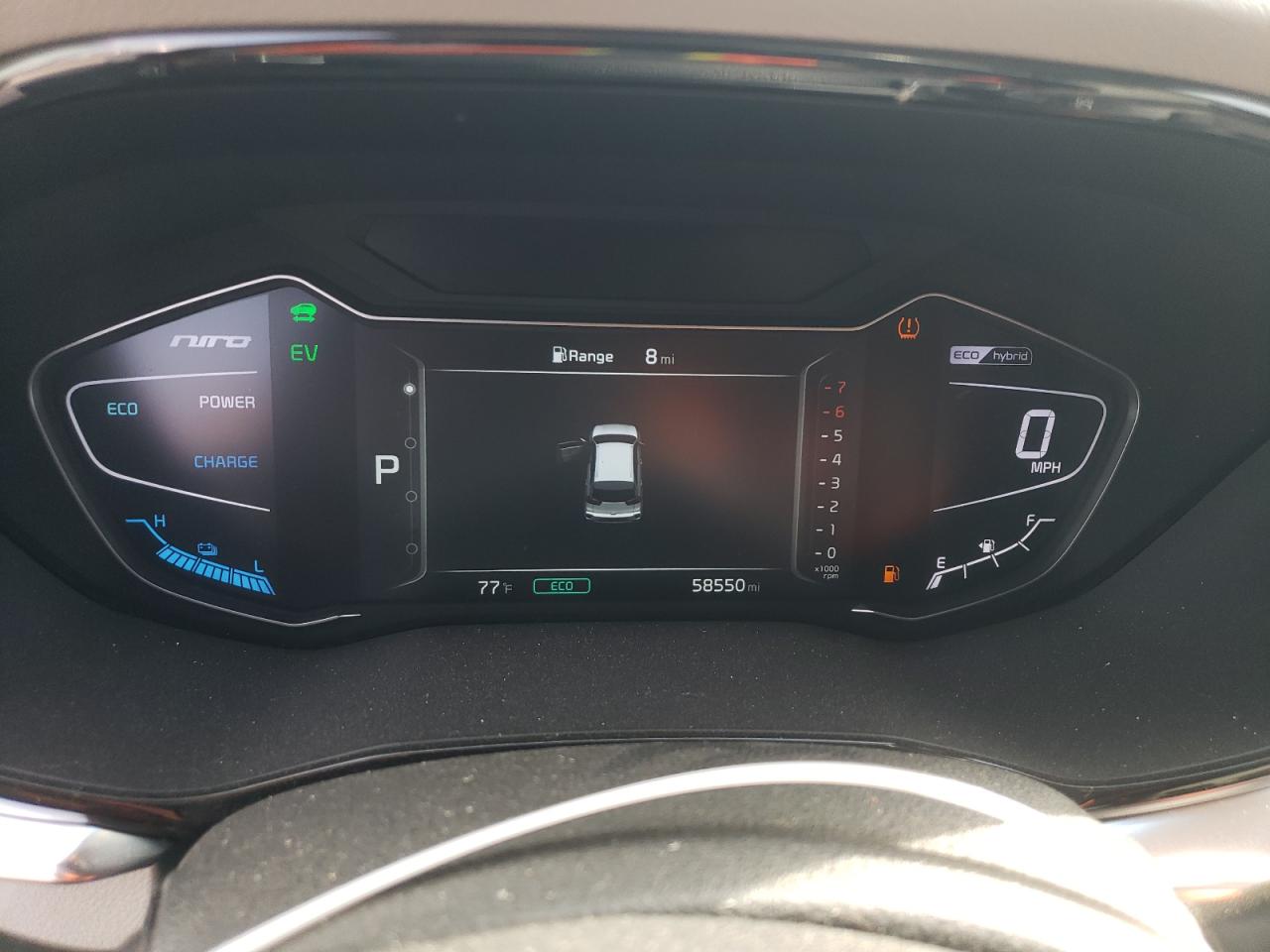 2020 Kia Niro Touring Черный vin: KNDCC3LC9L5443296