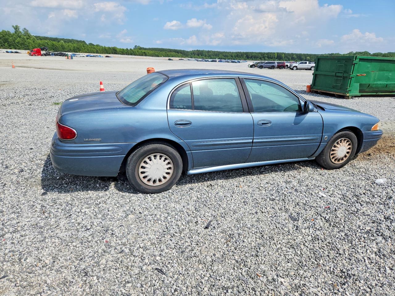 2002 Buick Lesabre Custom Blue vin: 1G4HP54K82U252898