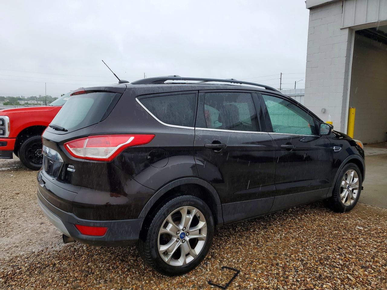 2013 Ford Escape Sel Brown vin: 1FMCU9HX0DUB21547