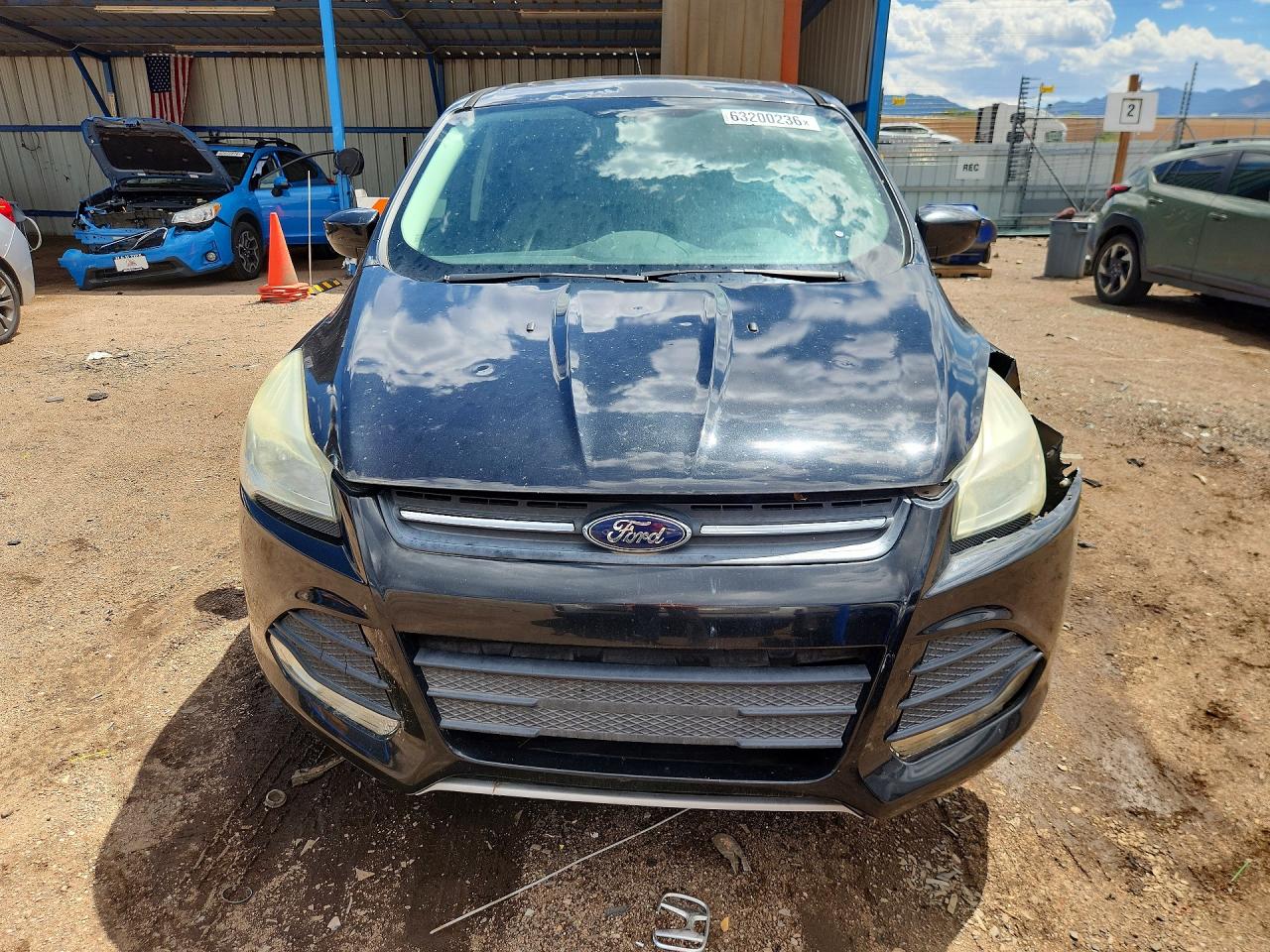2015 Ford Escape Se Black vin: 1FMCU0G91FUC80093