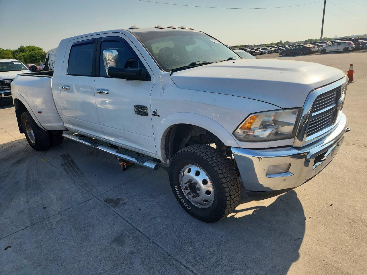 2012 Dodge Ram 3500 Longhorn Белый vin: 3C63DRNL6CG297548