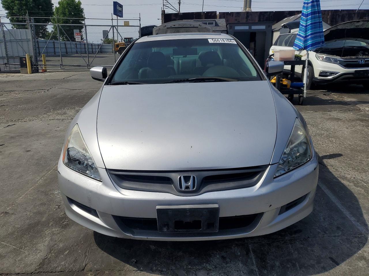 2006 Honda Accord Ex Silver vin: 1HGCM82666A004320