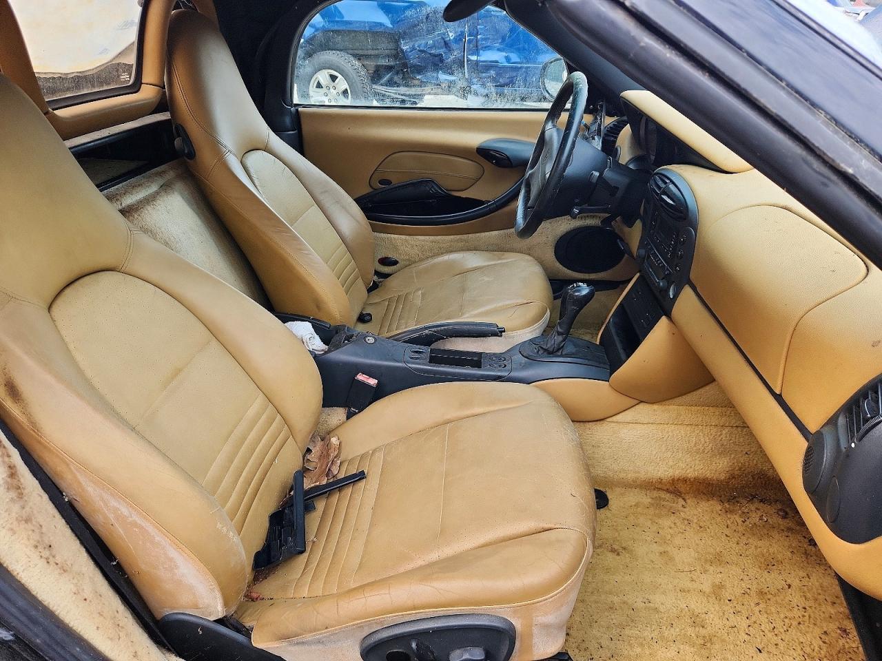 1999 Porsche Boxster Black vin: WP0CA2989XU625661