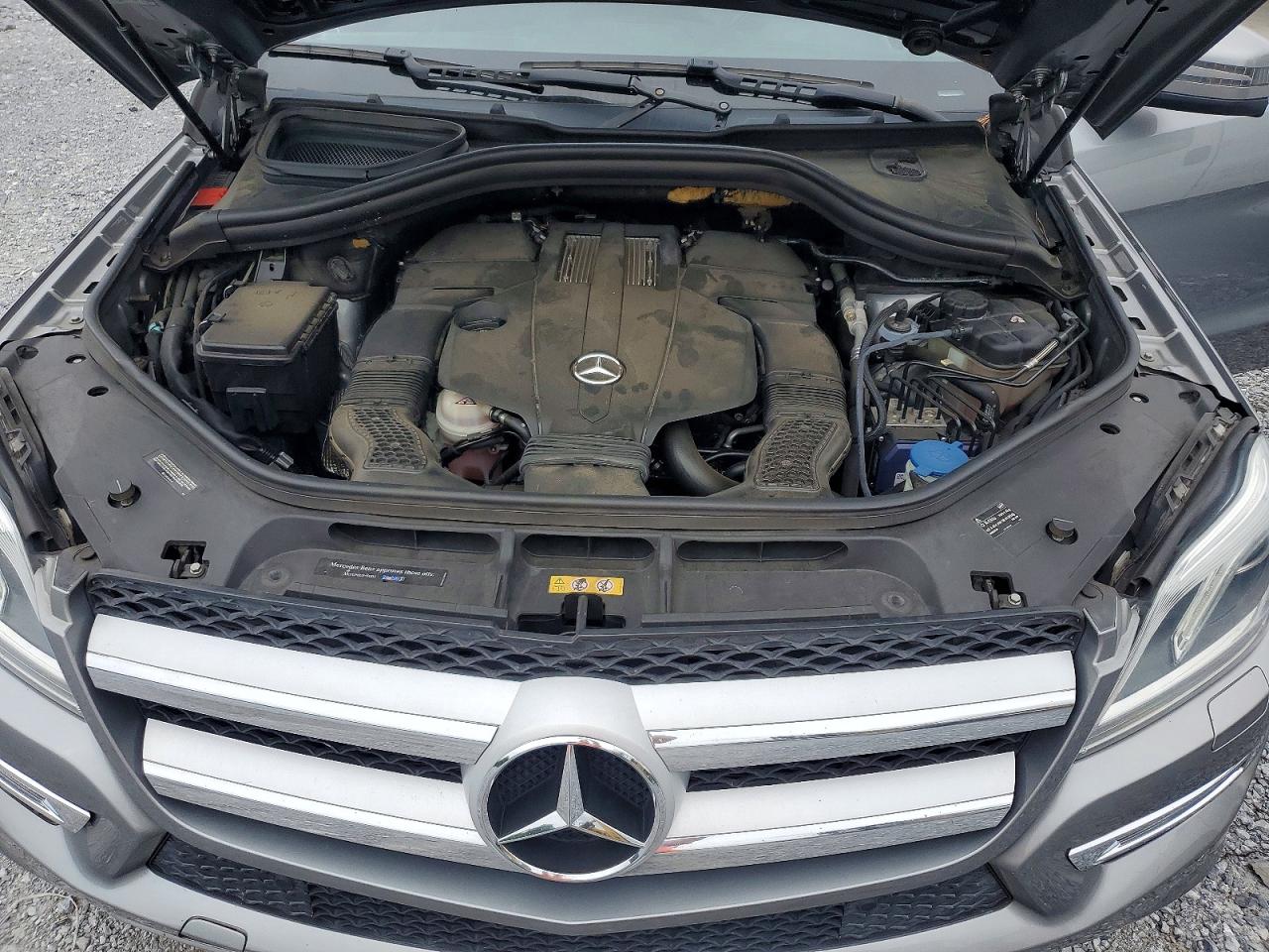 2015 Mercedes-benz Gl 450 4matic Gray vin: 4JGDF6EE8FA508741