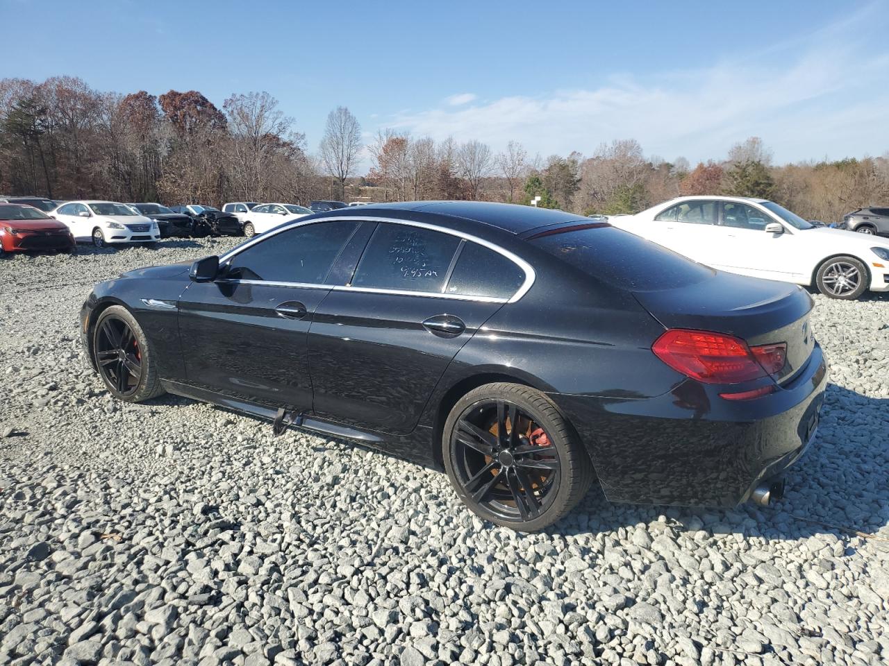 2013 Bmw 650 I Black vin: WBA6B2C59DD128403