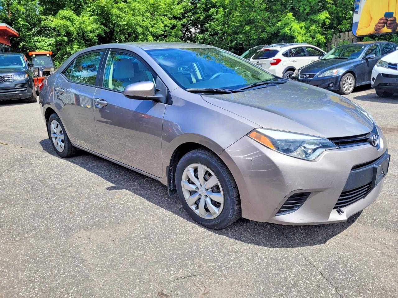 2014 Toyota Corolla L Gray vin: 2T1BURHE9EC179878