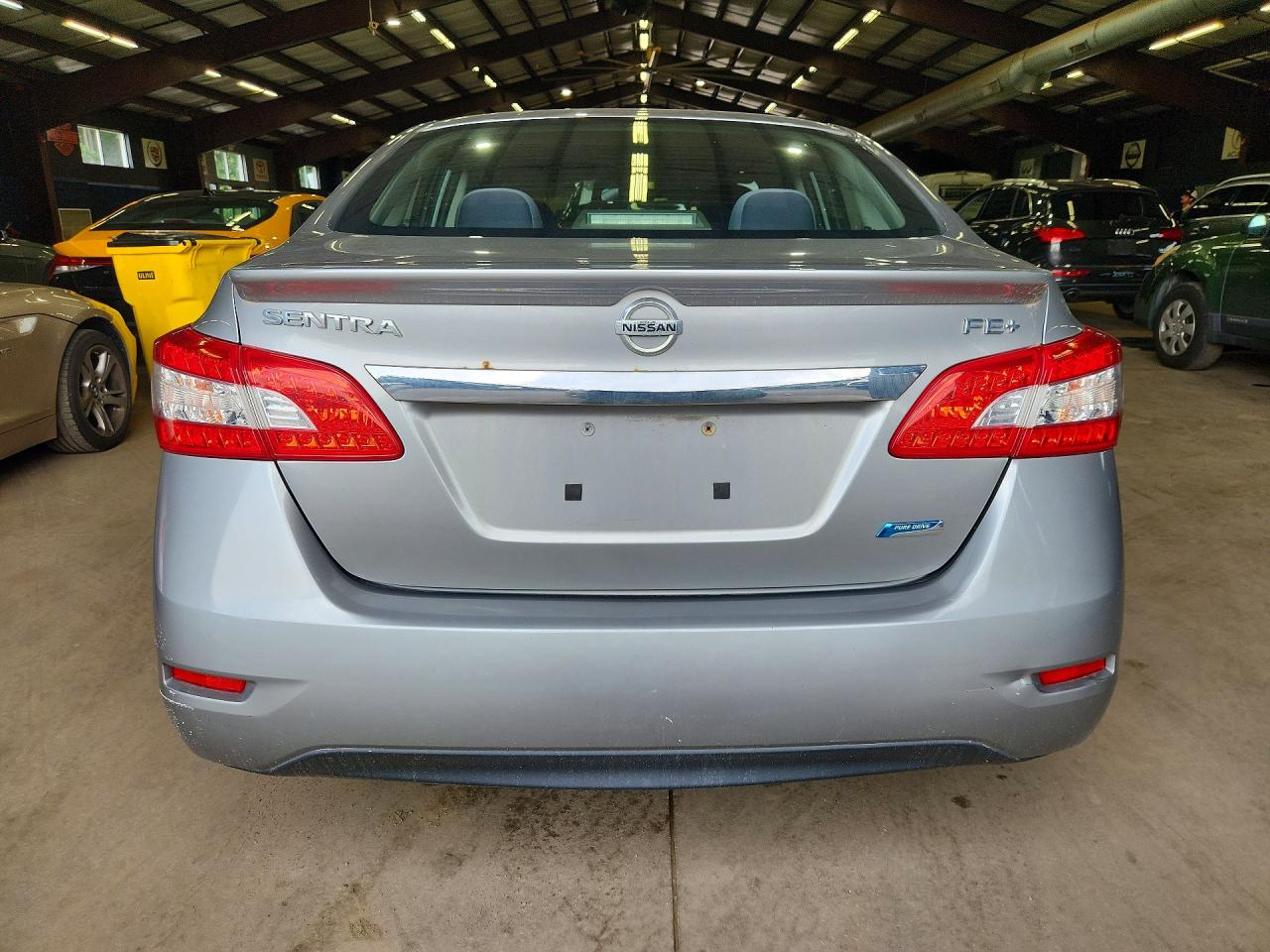 2013 Nissan Sentra S Серый vin: 3N1AB7AP1DL746990